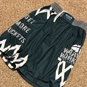 Men's Green Basketball Shorts